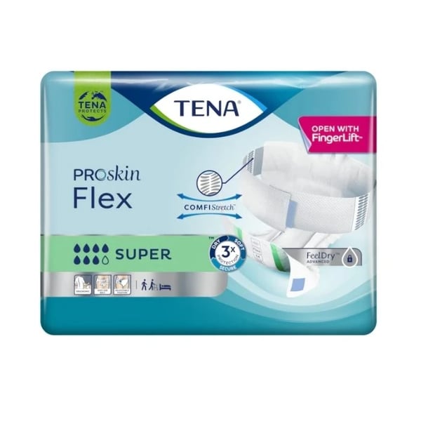 Tena ProSkin Flex Super Fraldas S X30